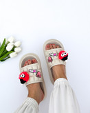 صندل و دمپایی زنانه پوم پوم